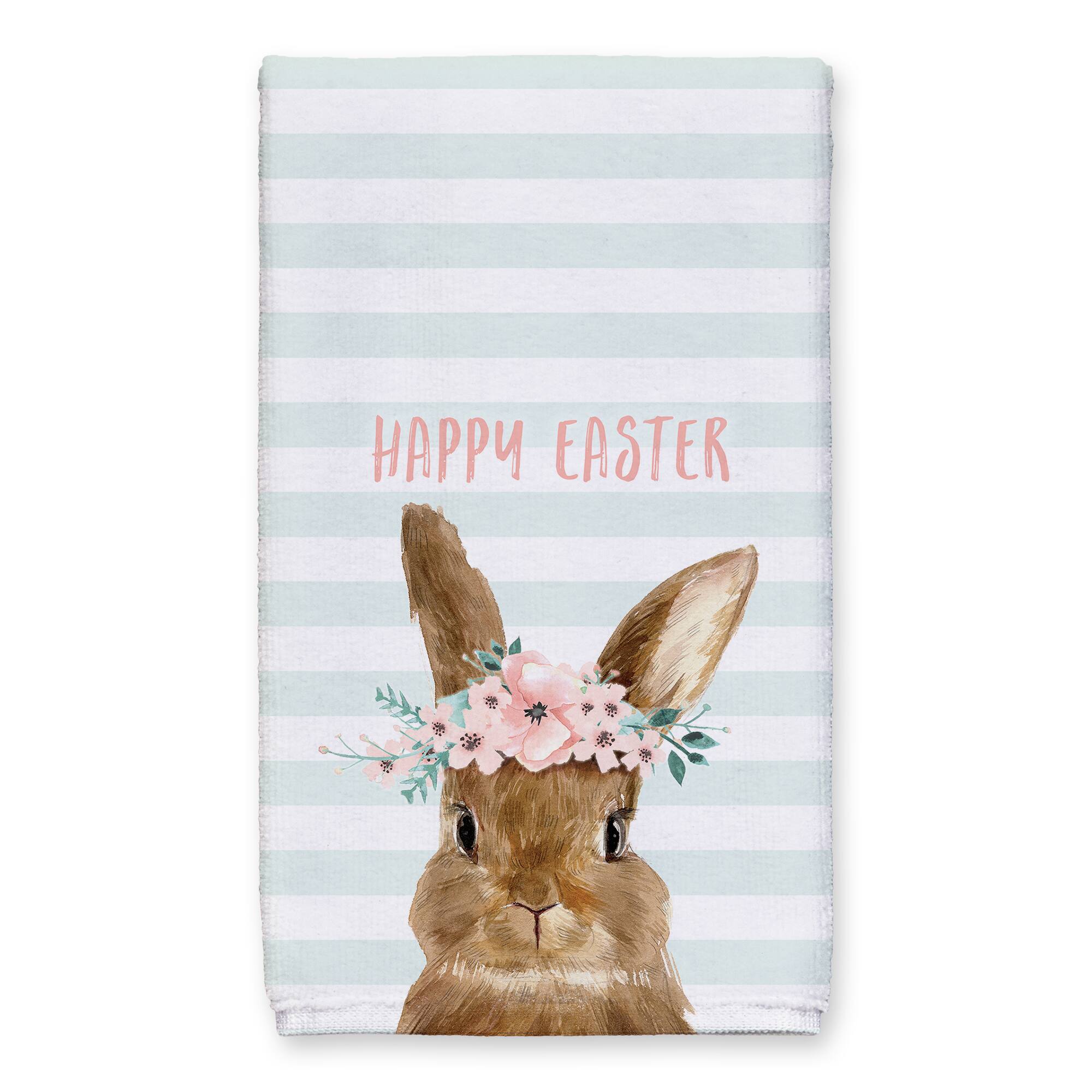 Happy Easter Bunny Tea Towel - Set of 2